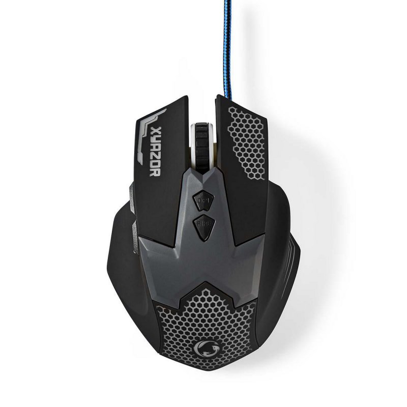 Gaming Mouse | Kabelové | 800 / 1200 / 1600 / 2400 dpi  GMWD200BK - obrázek produktu