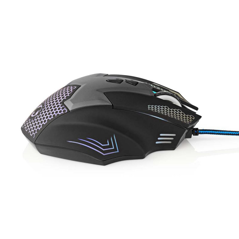 Gaming Mouse | Kabelové | 800 / 1200 / 1600 / 2400 dpi  GMWD200BK - obrázek č. 2