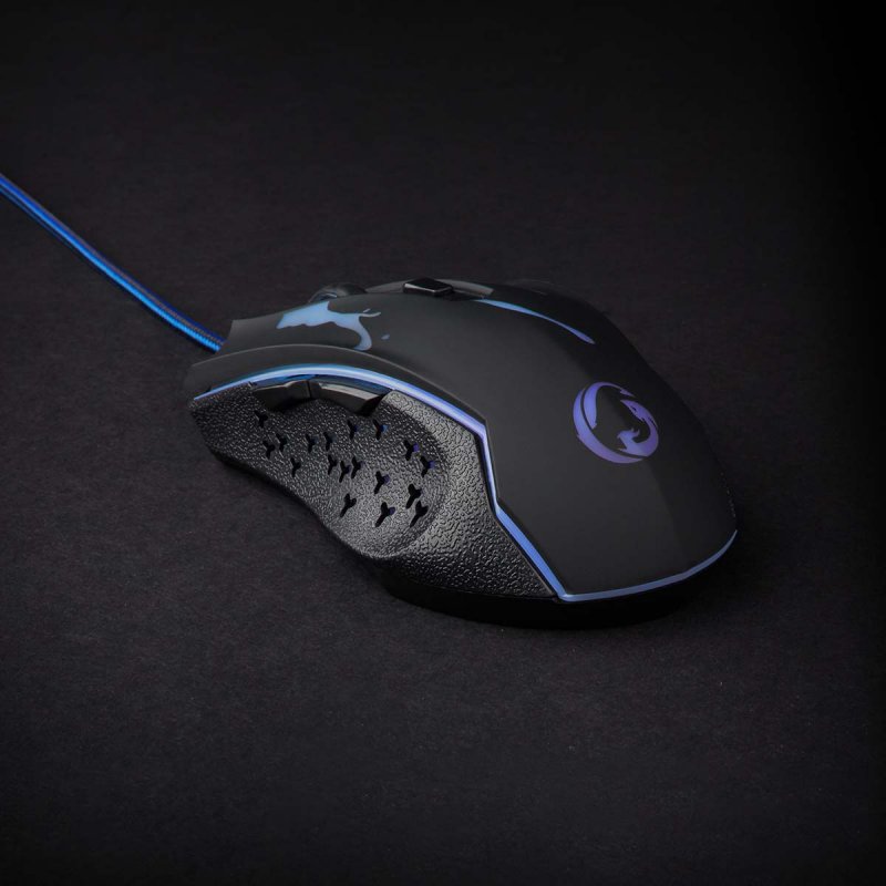 Gaming Mouse | Kabelové | 1200 / 1800 / 2400 / 3600 dpi  GMWD210BK - obrázek č. 3