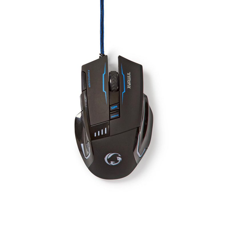 Gaming Mouse | Kabelové | 800 / 1600 / 2400 / 4000 dpi  GMWD300BK - obrázek produktu