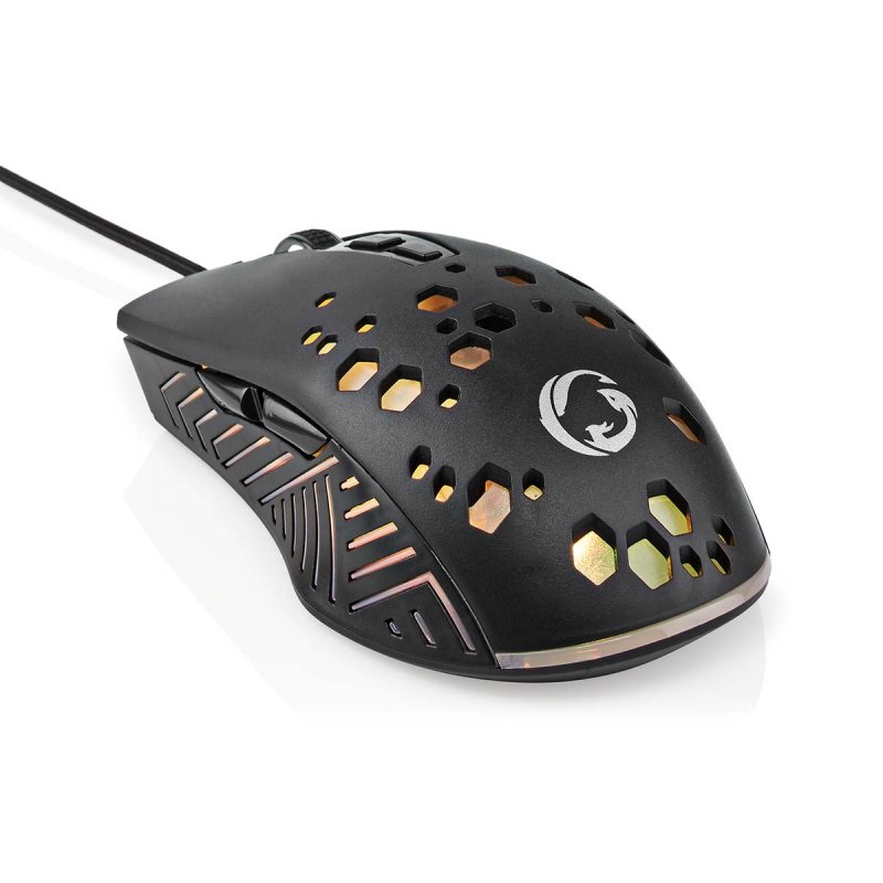 Gaming Mouse | Kabelové | 800 / 1200 / 2400 / 3200 / 4800 / 7200 dpi  GMWD410BK - obrázek č. 14