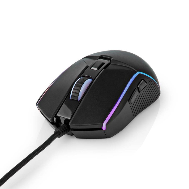 Gaming Mouse | Kabelové | 800 / 1200 / 2400 / 3200 / 4800 / 7200 dpi  GMWD510BK - obrázek č. 12