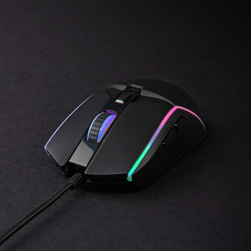 Gaming Mouse | Kabelové | 800 / 1200 / 2400 / 3200 / 4800 / 7200 dpi  GMWD510BK - obrázek č. 15