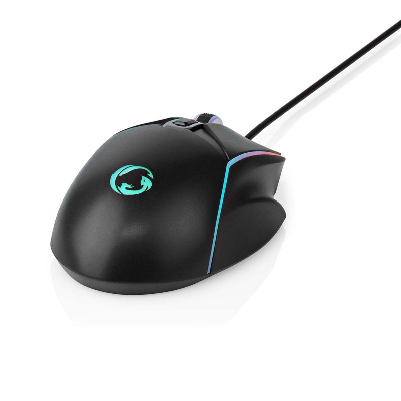 Gaming Mouse | Kabelové | 800 / 1200 / 2400 / 3200 / 4800 / 7200 dpi  GMWD510BK - obrázek č. 13