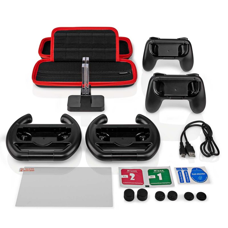 Herní Starter Kit | Kompatibilní s: Nintendo Switch (OLED)  GNSWKIT110BK - obrázek produktu