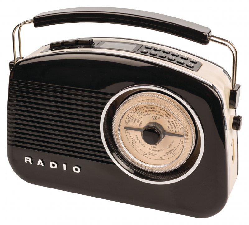 Přenosné DAB+ retro rádio (AM,FM,DAB) - obrázek č. 7