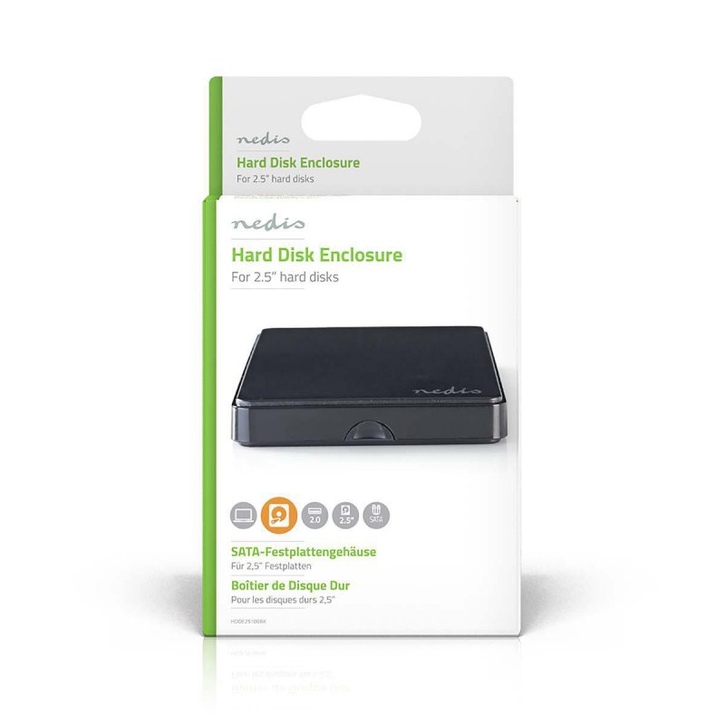 Externí box pro HDD | 2.5 " | SATA II | USB2.0 | USB-A | Plast - obrázek č. 4