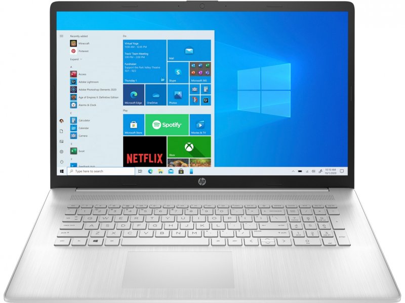HP Laptop 17-cp0003nc R5-5500U/ 8/ 512/ W10/ Silver - obrázek produktu