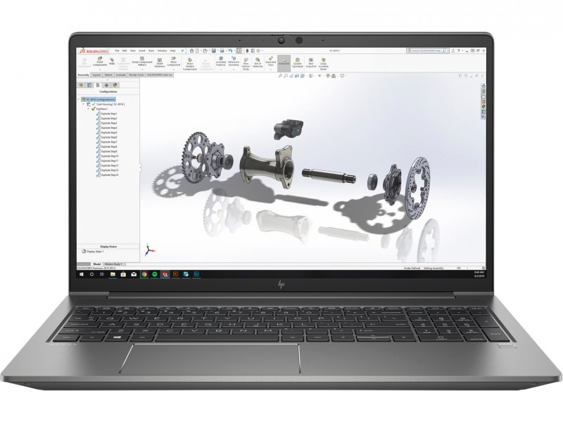 HP ZBook/ Power G8/ i7-11800H/ 15,6"/ 4K/ 32GB/ 1TB SSD/ RTX A2000/ W10P/ Gray/ 3R - obrázek produktu