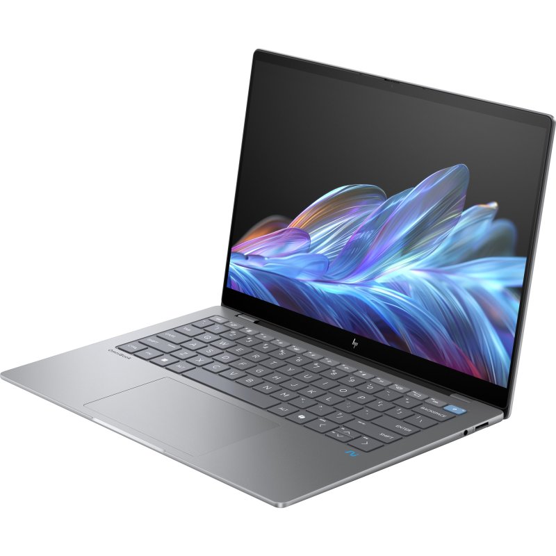 HP Omnibook X stříbrný - Snapdragon X Elite, 16 GB, 512 GB SSD, 14" dotykový, Windows 11 Home - obrázek č. 1