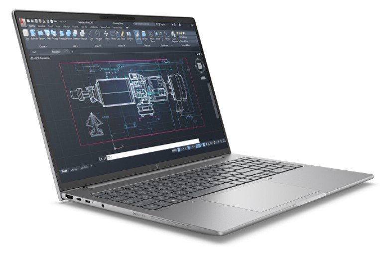 HP ZBook 8 / G1i / U7-255H / 16" / WUXGA / 16GB / 1TB / Intel int / W11P / Gray  On-Site - obrázek č. 3