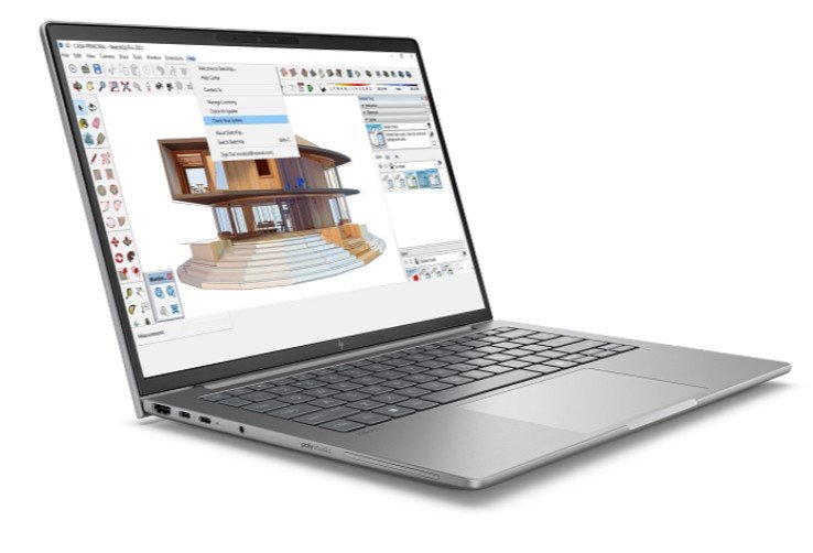HP ZBook 8 / G1i / U7-255H / 14" / WUXGA / 16GB / 1TB / RTX 500Ada / W11P / Gray  On-Site - obrázek č. 2