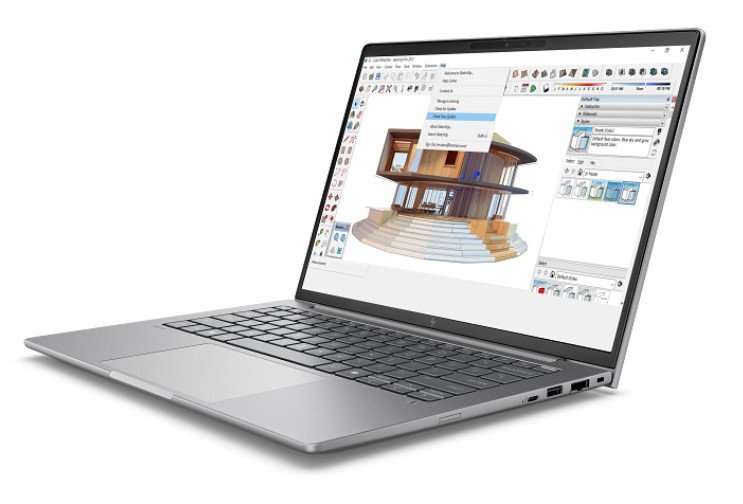 HP ZBook 8 / G1i / U7-255H / 14" / WUXGA / 16GB / 1TB / RTX 500Ada / W11P / Gray  On-Site - obrázek č. 3