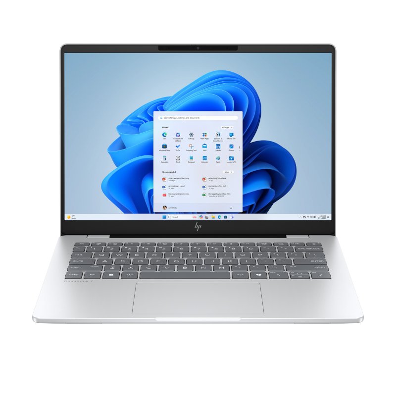 HP Omnibook 7 / 14-fr0002nc / U7-255H / 14" / 2880x1800 / 32GB / 1TB / Arc 140T / W11H / Silver  NBD - obrázek produktu