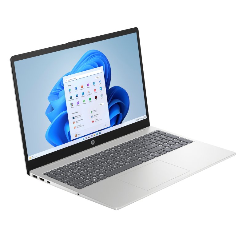 HP 15 / 15-fd0011nc / N100 / 15,6" / FHD / 8GB / 128GB / Intel int / W11S / Silver - obrázek č. 1