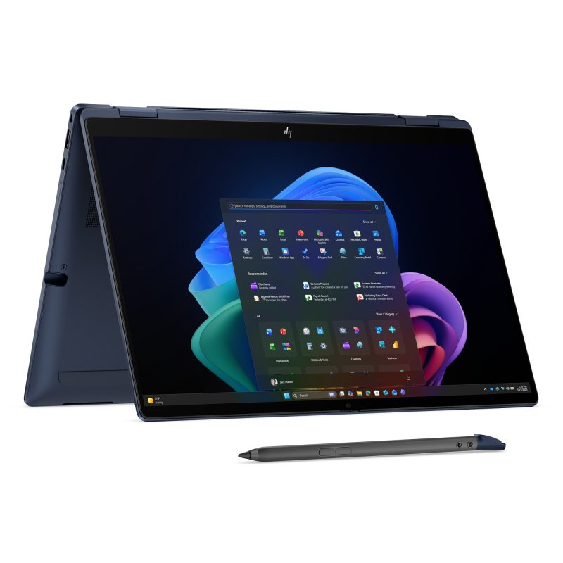 HP EliteBook X Flip / G2i / U7-356H / 14" / 2880x1800 / T / 32GB / 1TB / Intel int / W11P / Blue  On-Site - obrázek č. 7