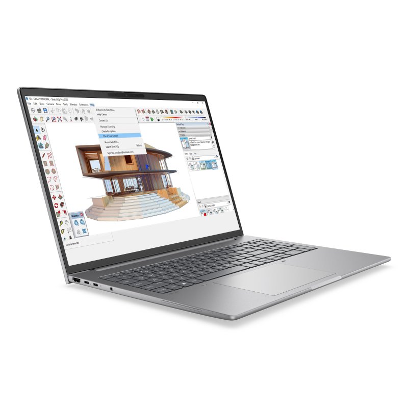 HP ZBook 8 / G2a 16 / AI5PRO-435 / 16" / WUXGA / T / 24GB / 512GB / AMD int / W11P / Silver  On-Site - obrázek č. 3