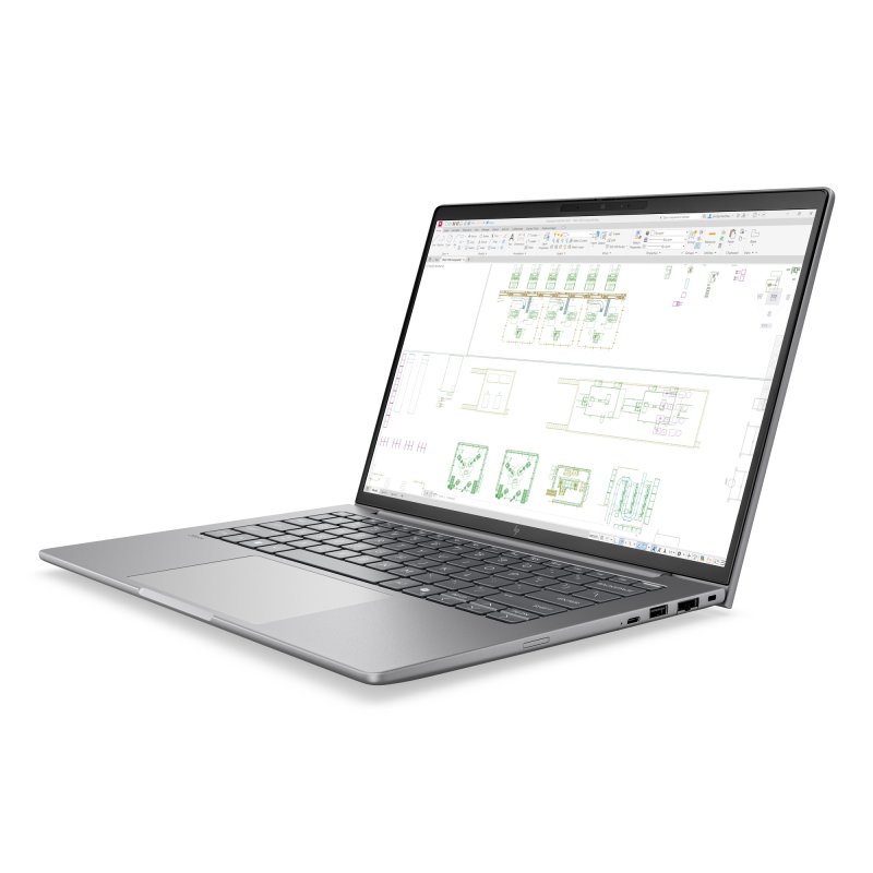 HP ZBook 8 / G2i 14 / U5-325 / 14" / WUXGA / 16GB / 512GB / Intel int / W11P / Silver  On-Site - obrázek č. 2