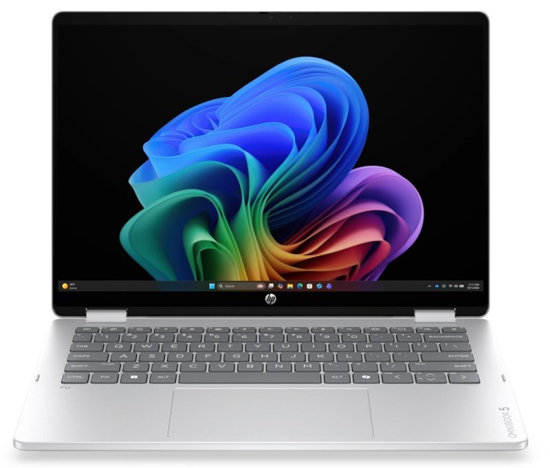 HP Omnibook 5 stříbrný - Core Ultra 5, 16 GB, 512 GB SSD, 14" dotykový, Windows 11 Pro - obrázek č. 1