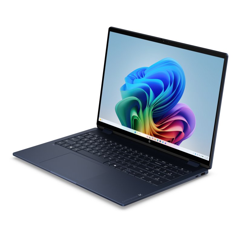 HP Omnibook X Flip AI modrý - Ryzen AI 5, 16 GB, 512 GB SSD, 16" dotykový, Windows 11 Home - obrázek č. 3