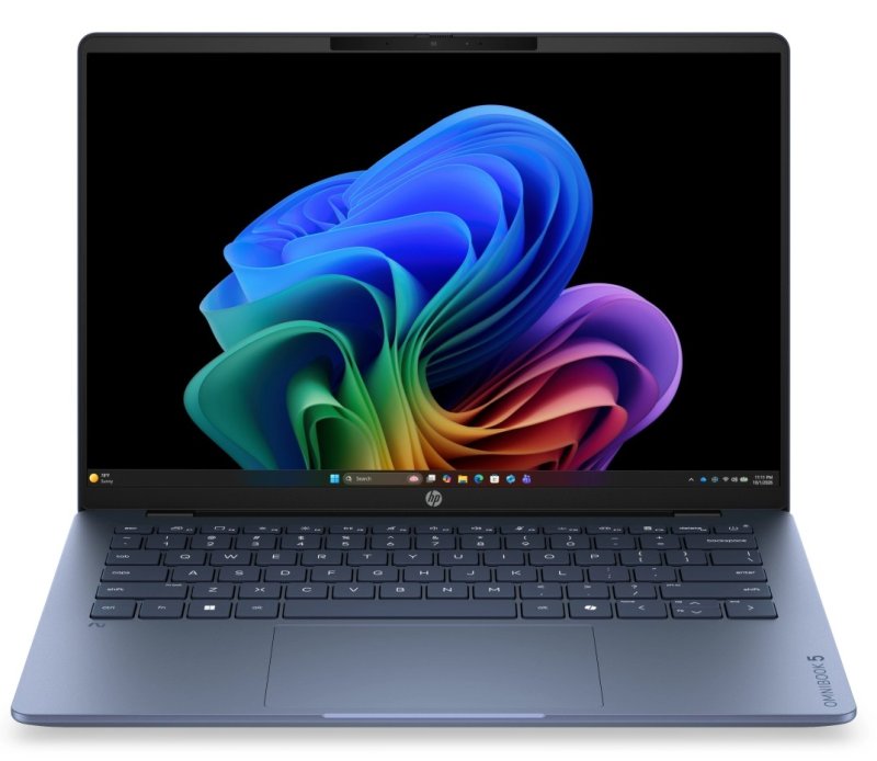 HP Omnibook 5 modrý - Core Ultra 5, 16 GB, 512 GB SSD, 14", Windows 11 Pro - obrázek produktu