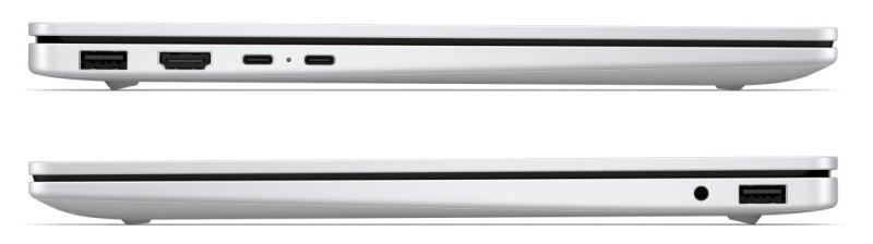HP Omnibook 5 stříbrný - Core Ultra 7, 16 GB, 512 GB SSD, 14", Windows 11 Pro - obrázek č. 4
