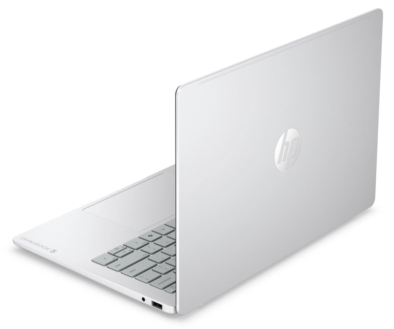 HP Omnibook 5 stříbrný - Ryzen AI 5, 16 GB, 512 GB SSD, 14", Windows 11 Pro - obrázek č. 2