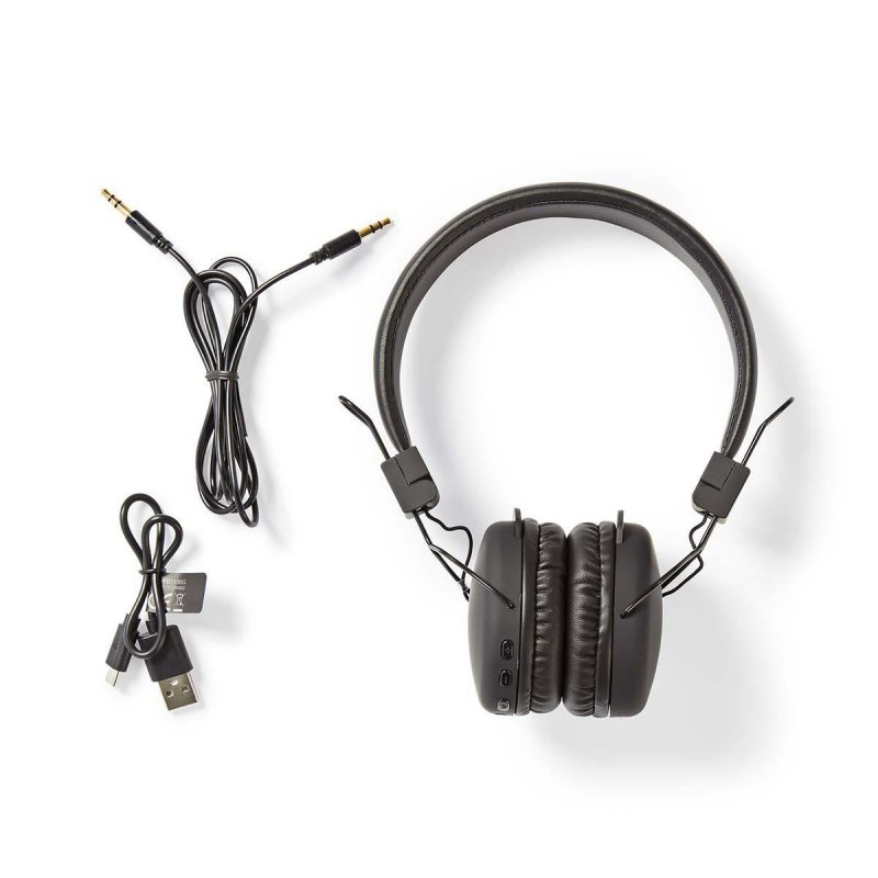 Bezdrátová sluchátka on-ear  HPBT1100BK - obrázek č. 7