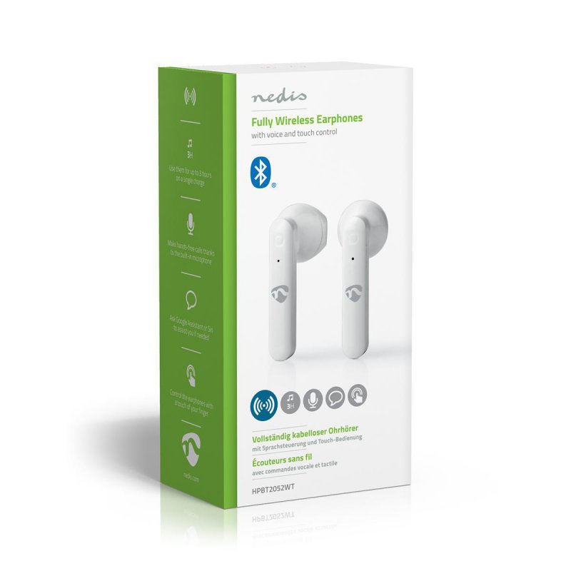 Bezdrátová sluchátka | Bluetooth, 2.5hod, mikrofon, hlasové ovládání - obrázek č. 7