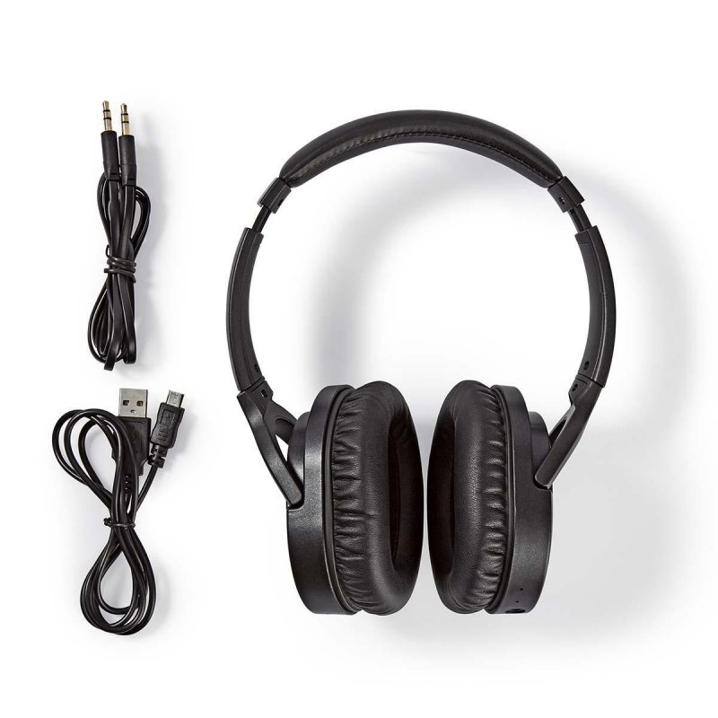 Bezdrátová Sluchátka | Bluetooth® | Over-ear | Aktivní Potlačení Hluku (ANC) | Černá barva - obrázek č. 3