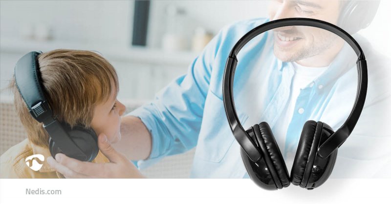 Bezdrátová sluchátka on-ear  HPBT4000BK - obrázek č. 5