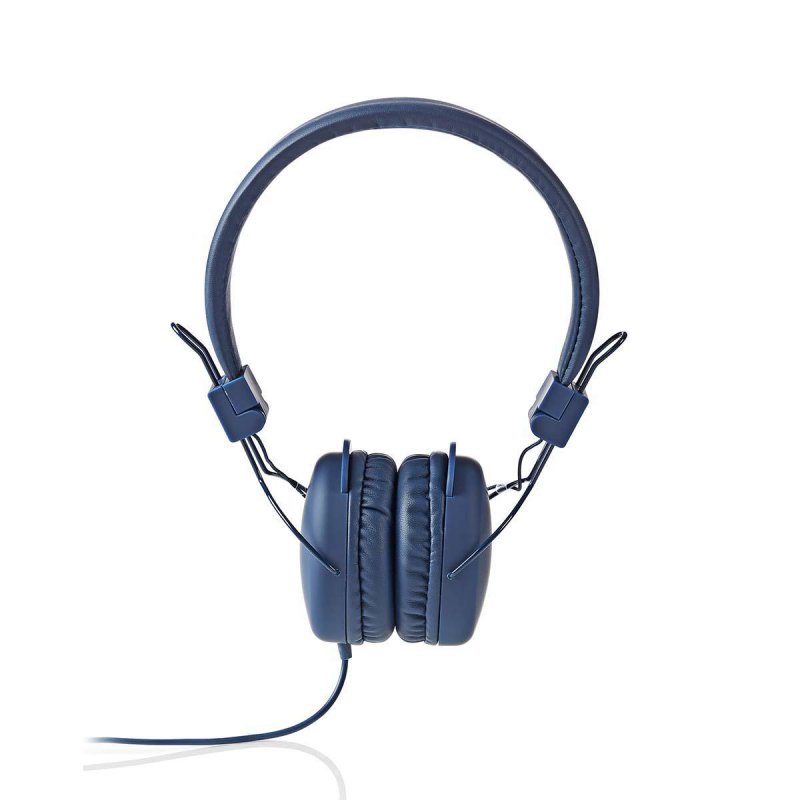 Kabelová sluchátka na uši | 3,5 mm | Délka kabelu: 1.20 m | 99 dB | Modrá - obrázek produktu
