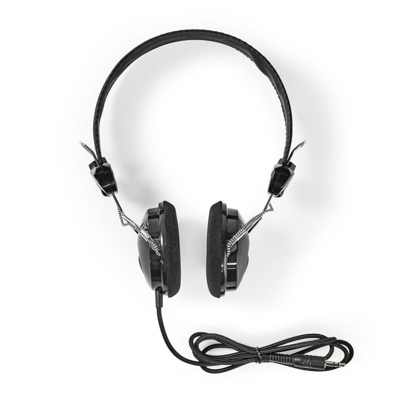 Kabelová sluchátka na uši | 3,5 mm  HPWD1104BK - obrázek č. 9