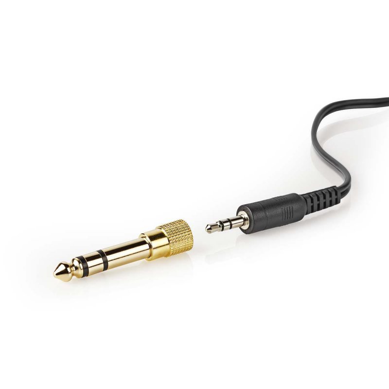 Sluchátka Nedis HPWD1200, přes uši, délka kabelu 2.7m - obrázek č. 6