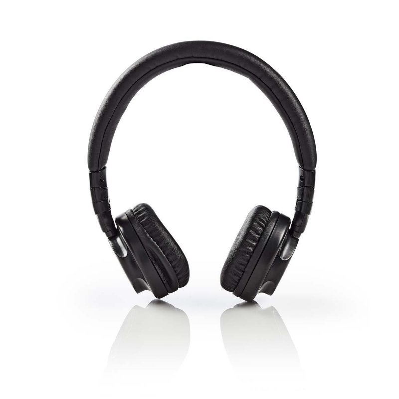 Kabelová Sluchátka | On-ear | Skládací | Odnímatelný Kabel 1,2 m | Černá barva - obrázek produktu