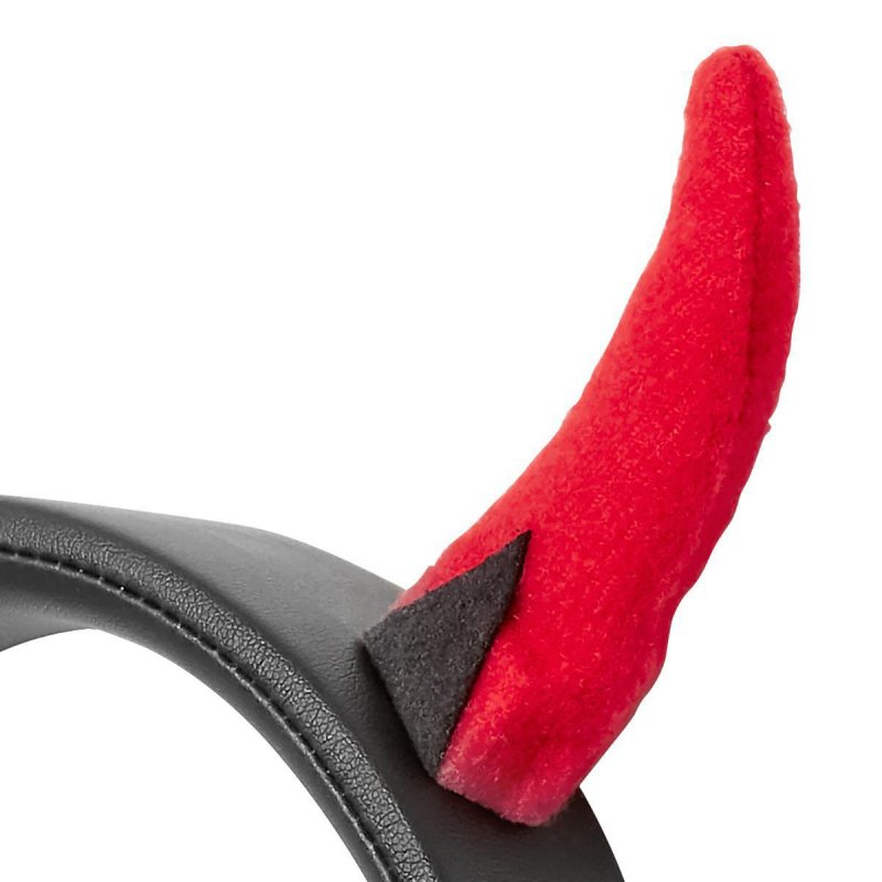 Kabelová sluchátka na uši | 3,5 mm | Délka kabelu: 1.20 m | 85 dB | Černá / Červená - obrázek č. 10
