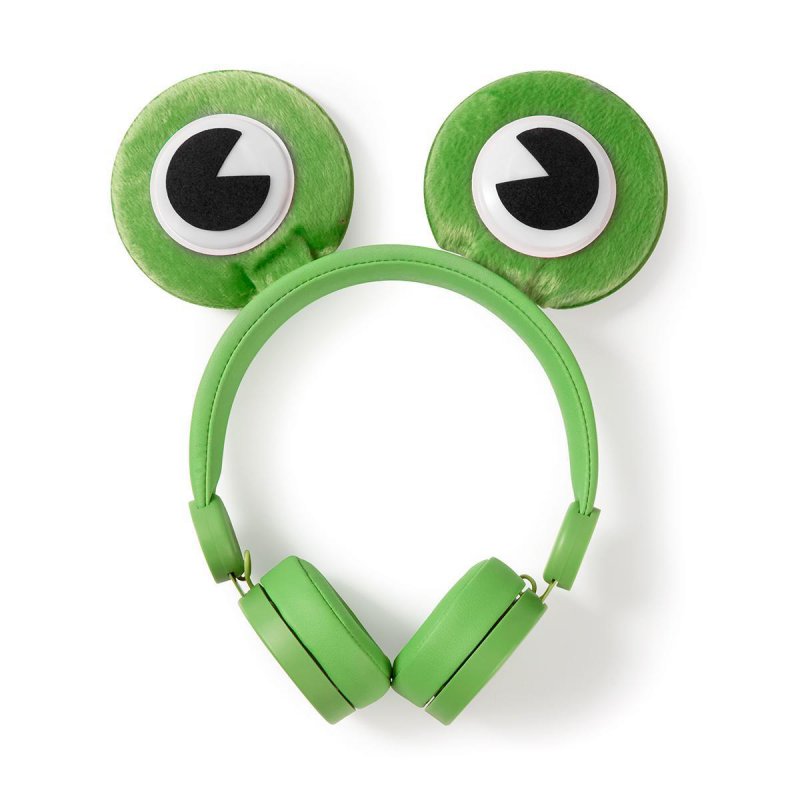 Kabelová sluchátka na uši | 3,5 mm | Délka kabelu: 1.20 m | 85 dB | Zelená - obrázek č. 5