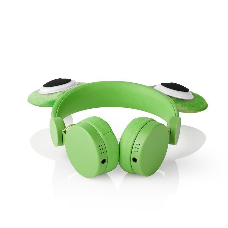 Kabelová sluchátka na uši | 3,5 mm | Délka kabelu: 1.20 m | 85 dB | Zelená - obrázek č. 6