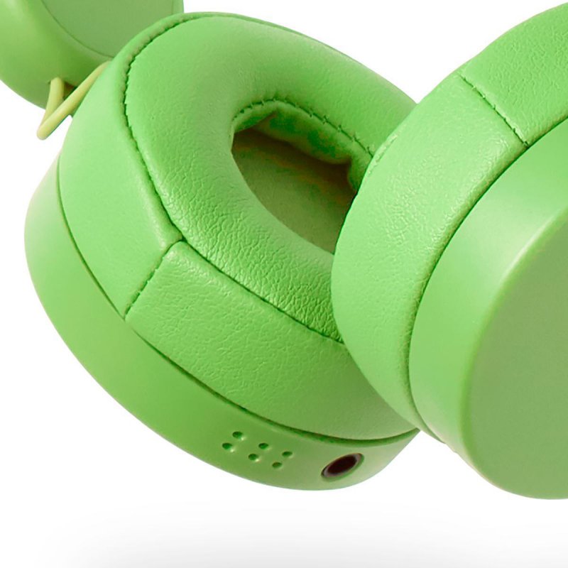Kabelová sluchátka na uši | 3,5 mm | Délka kabelu: 1.20 m | 85 dB | Zelená - obrázek č. 11