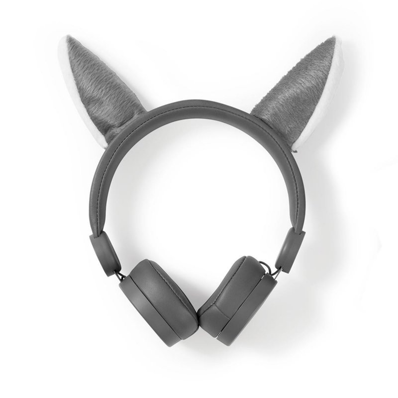 Kabelová sluchátka na uši | 3,5 mm | Délka kabelu: 1.20 m | 85 dB | Šedá - obrázek produktu