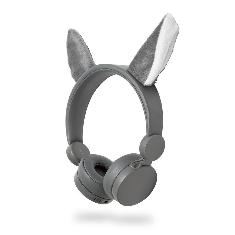 Kabelová sluchátka na uši | 3,5 mm | Délka kabelu: 1.20 m | 85 dB | Šedá - obrázek č. 9