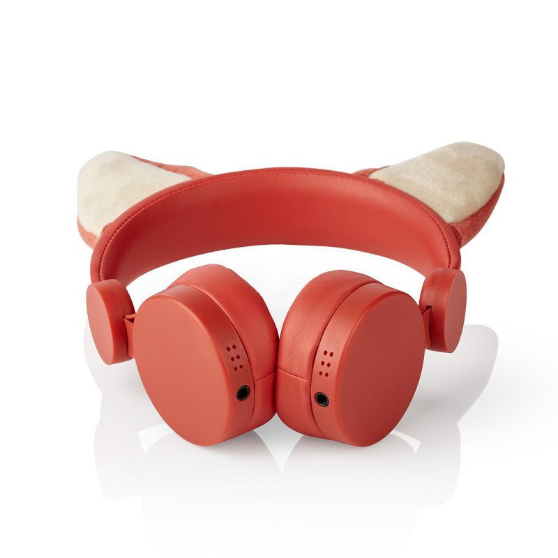 Kabelová sluchátka na uši | 3,5 mm | Délka kabelu: 1.20 m | 85 dB | Oranžová - obrázek č. 6
