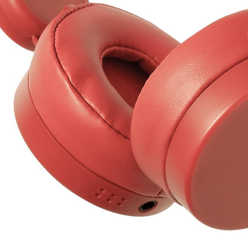 Kabelová sluchátka na uši | 3,5 mm | Délka kabelu: 1.20 m | 85 dB | Oranžová - obrázek č. 11