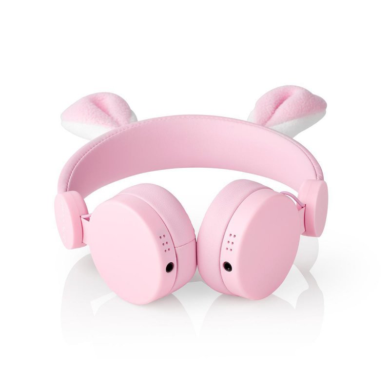 Kabelová sluchátka na uši | 3,5 mm | Délka kabelu: 1.20 m | 85 dB | Bílá / Růžová - obrázek č. 8