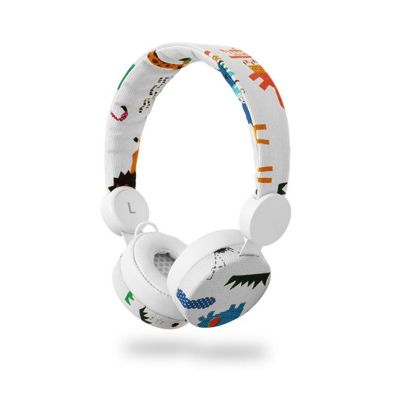 Kabelová sluchátka na uši | 3,5 mm | Délka kabelu: 1.20 m | 85 dB | Bílá - obrázek č. 4
