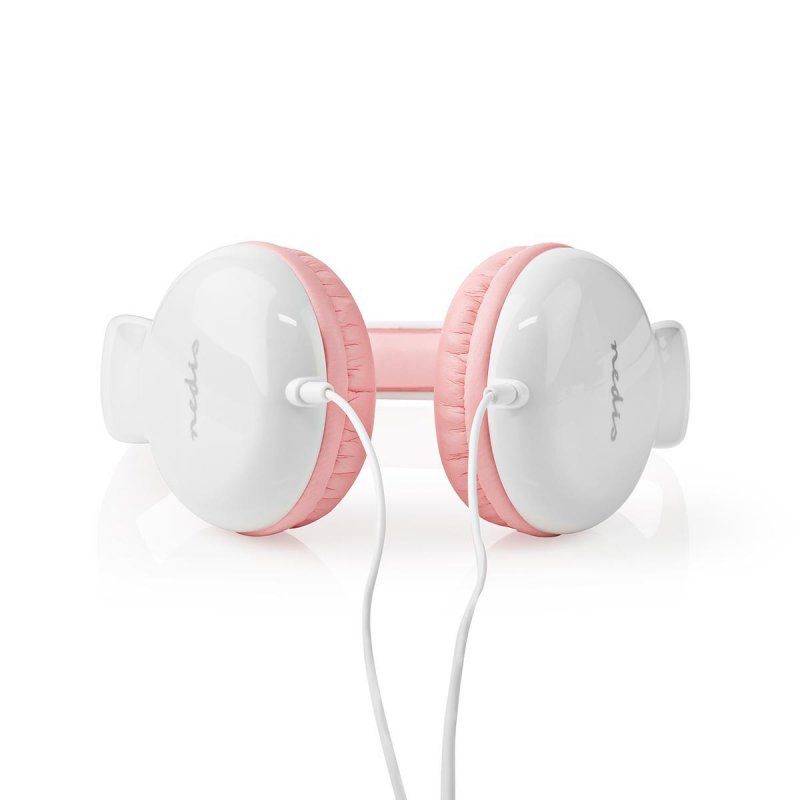 Kabelová sluchátka na uši | 3,5 mm | Délka kabelu: 1.20 m | 82 dB | Růžová - obrázek č. 7