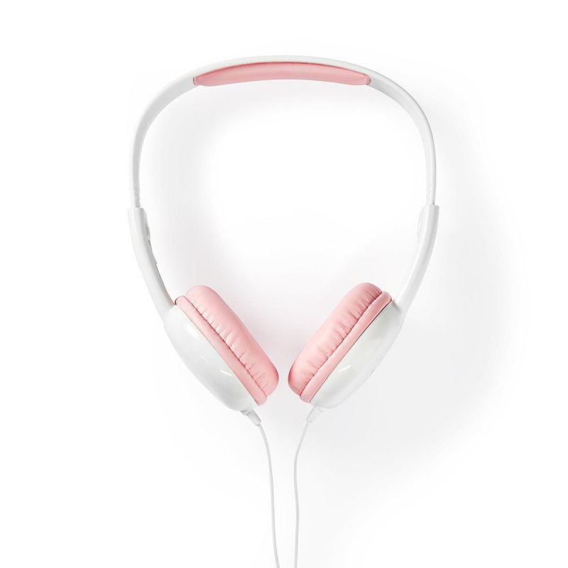 Kabelová sluchátka na uši | 3,5 mm | Délka kabelu: 1.20 m | 82 dB | Růžová - obrázek č. 6