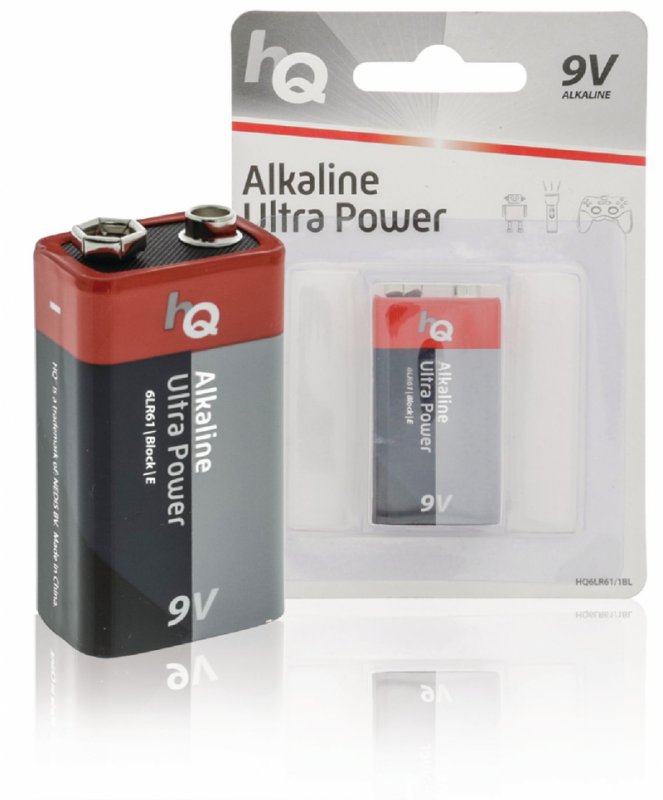 Alkalická Baterie 9 V 1-Blistr - obrázek č. 1