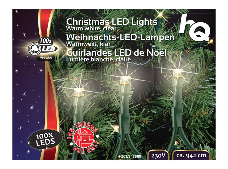 Vánoční Osvětlení 100 LED 2.1 W 9.42 m Teplá Bílá Interiér - obrázek č. 1