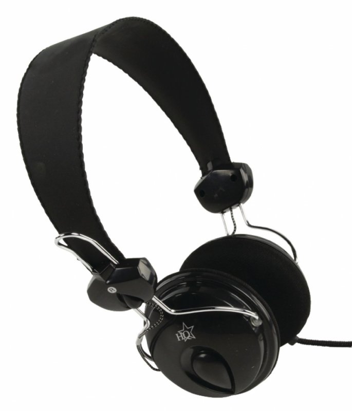 Sluchátka Na Uši 3.5 mm 1.1 m Černá - obrázek produktu